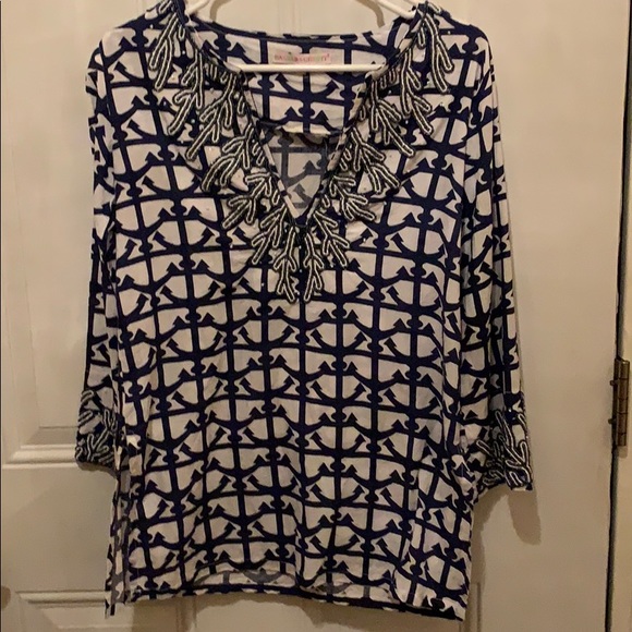 Barbara Gerwit Beaded Tunic - Picture 1 of 5